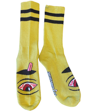 Toy Machine Socks Bloodshot Eye Green