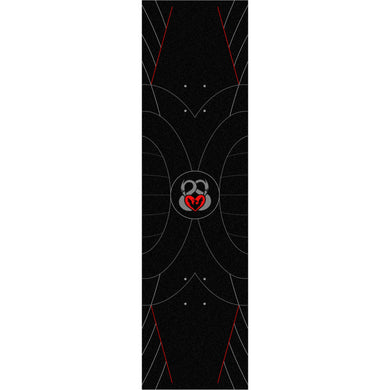 Powell Griptape Anderson Theory Map 9x33 Black