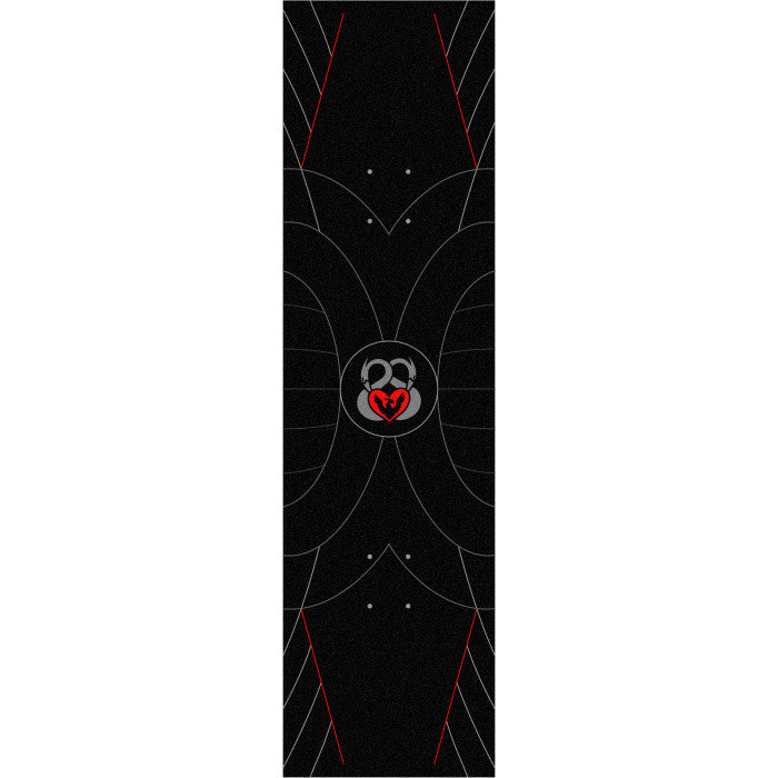 Powell Griptape Anderson Theory Map 9x33 Black