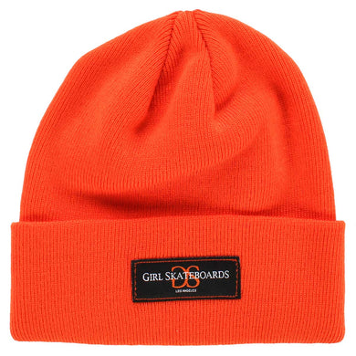 GIRLS GSLA PATCH BEANIE ORANGE