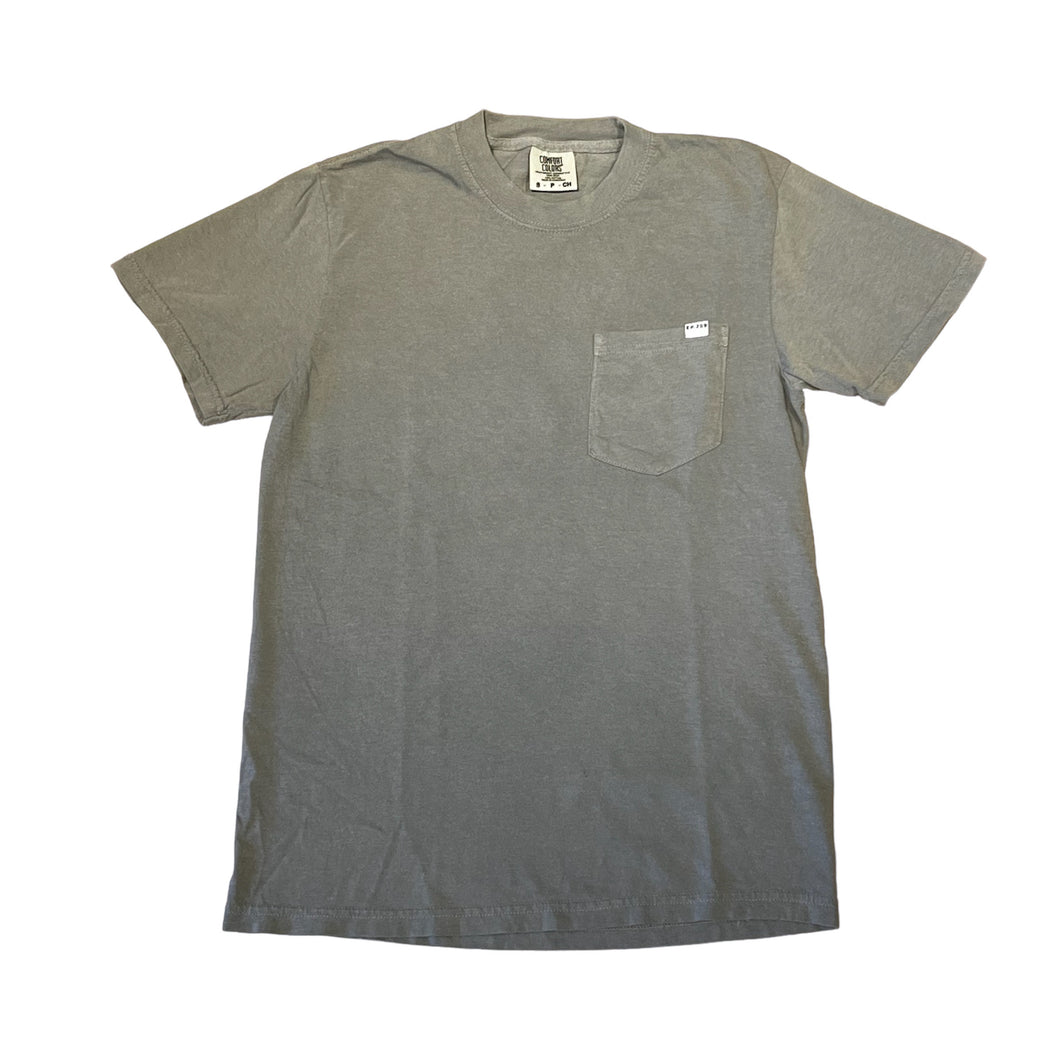 Episode 209 Pocket Tee Godzilla Grey