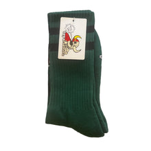 Load image into Gallery viewer, Toy Machine Socks Sect Eye Forest Green