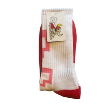 Load image into Gallery viewer, Toy Machine Socks Bitmap Monster White