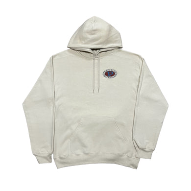 Precision Hoodie Sand Classic Oval Logo