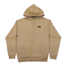 Load image into Gallery viewer, Precision Hoodie Sandstone Zip Up Classic Oval Logo/P Pants