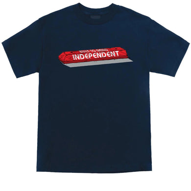 Independent Tee BTG Curb Navy