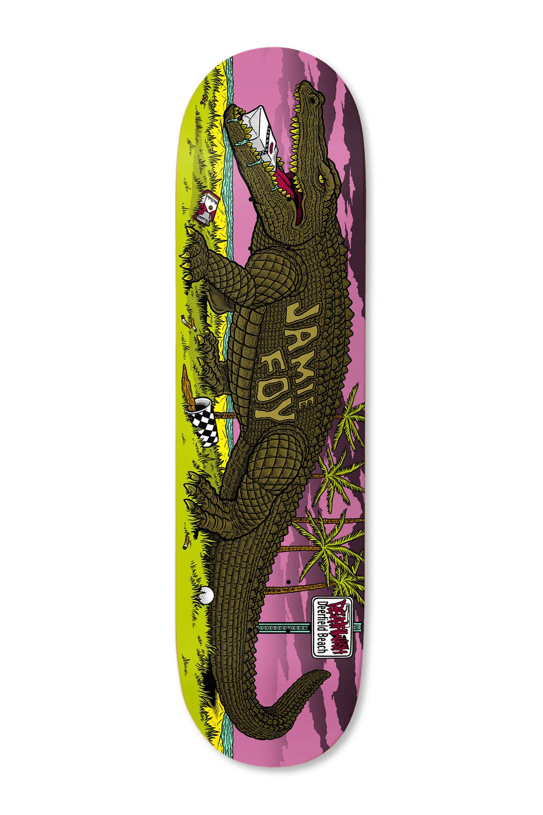 Deathwish Deck 8.25 Jamie Foy Deerfield Mascot