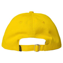 Load image into Gallery viewer, Krooked Hat Moonsmile Script Yellow/Black Strapback
