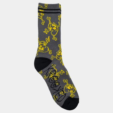 Krooked Socks Style Chrc/Yellow/BLK