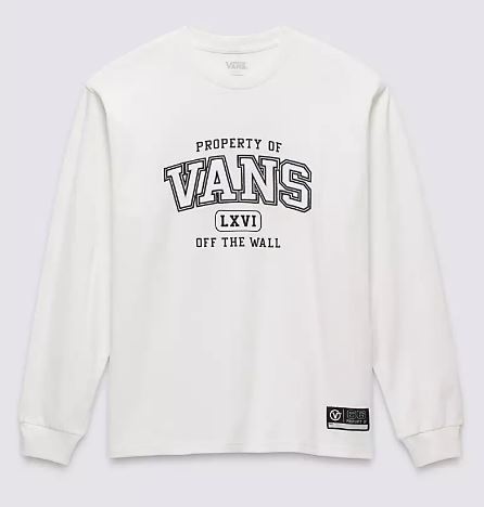 Vans Long Sleeve T-Shirt Property Of Marshmallow