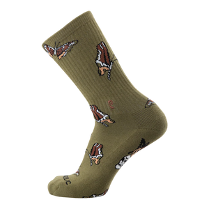 Psockadelic Socks New Day Olive Green