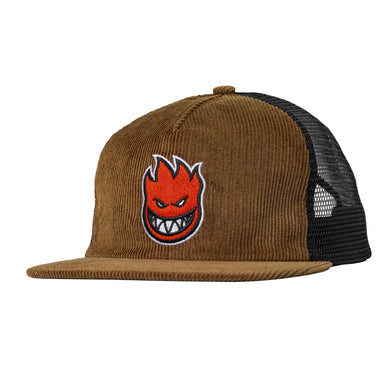 Spitfire Hat Bighead Fill Brown Black Snapback