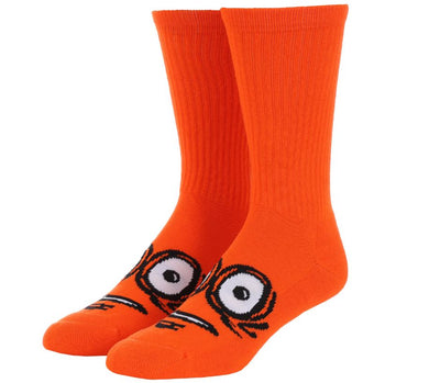 Heroin Socks Big Egg Orange