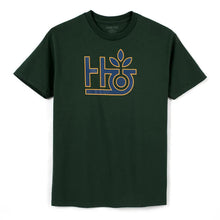 Load image into Gallery viewer, Habitat Tee Pod Logo Dark Green