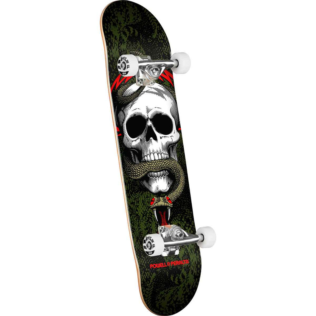 Powell Complete Skull & Snake 8.25 Black Green