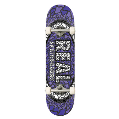 Real Complete 7.75 Mosaic Oval Purple
