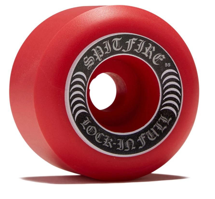Spitfire Wheels 55mm 99a Red Lock-in Fulls Formula4