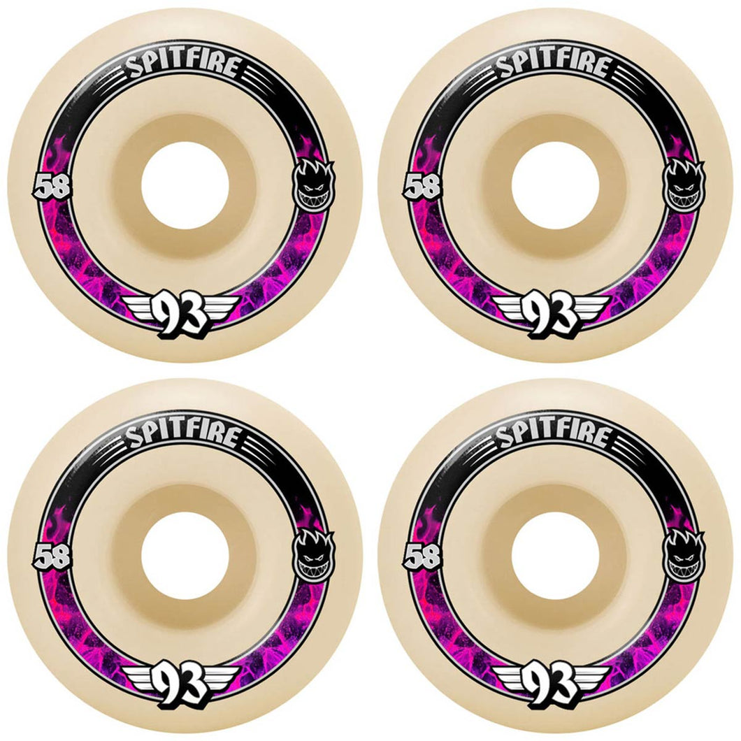 Spitfire Wheels 58mm Radials NAT 93a