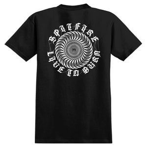 Spitfire Tee Web Classic Black
