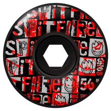 Load image into Gallery viewer, Spitfire Wheels 56mm 80HD Radial Full Ransom Black