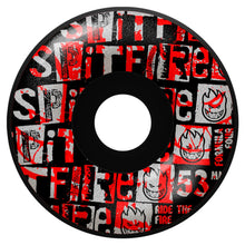 Load image into Gallery viewer, Spitfire Wheels F4 Ransom Radial 99A 53mm Black