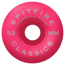 Load image into Gallery viewer, Spitfire Wheels 52mm Classic Floral Pink 99a