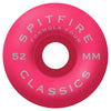 Spitfire Wheels 52mm Classic Floral Pink 99a