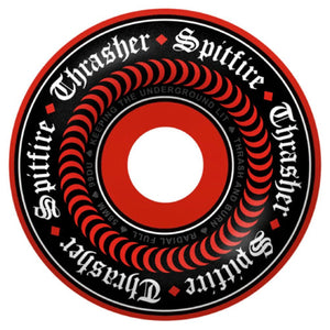 Spitfire Wheels 58mm 99a Thrasher Oath Radial Fulls Formula4 Red