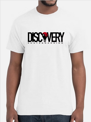 Discovery Skateboarding Logo T Shirt Large