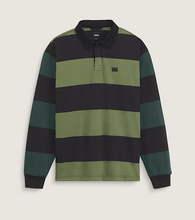 Load image into Gallery viewer, Vans Ward Rugby Long Sleeve Two-Tone Black/Green