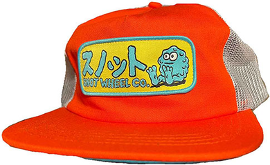 Snot Hat Orange Japenese Classic Trucker