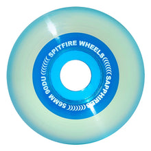 Load image into Gallery viewer, Spitfire Wheels 56mm Classics Sapphire Clear Blue 90a