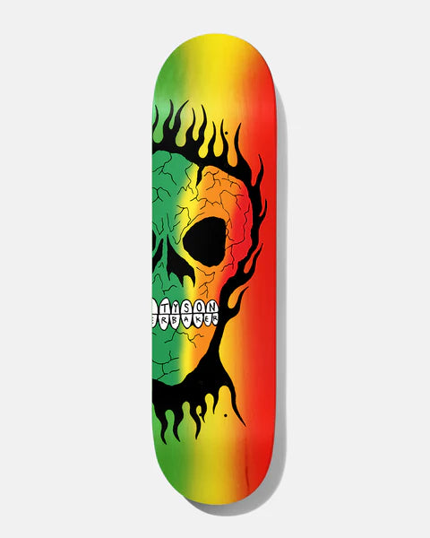Baker Deck 8.25 Rasta Skull Tyson Peterson