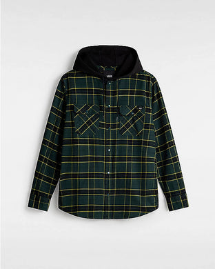 Vans Flannel Hooded Parkway II Green Gables/Black