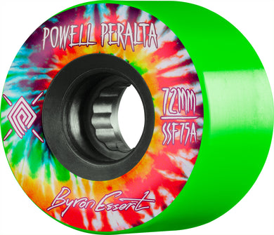 Powell Peralta Wheels 72mm 75a Green Tie Dye Byron Essert