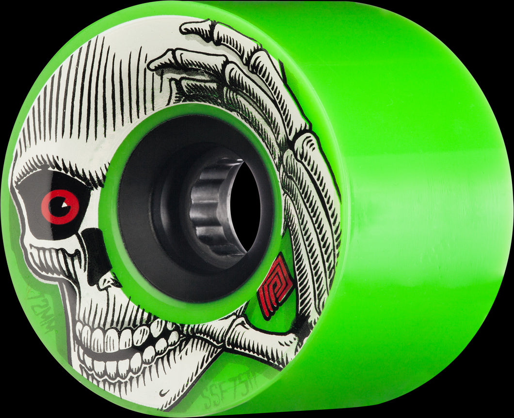 Powell Peralta Wheels Kevin Reimer 72mm 75a Green/Black