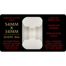 Load image into Gallery viewer, Powell Dragon Wheels 54mm Nano Rat Red 93A
