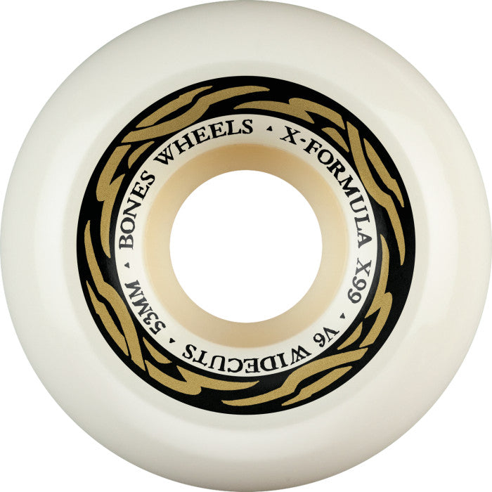 Bones Wheels 53mm V6 Widecuts 99a X-Formula – Precision Skateshop Bones Wheels 53mm V6 Widecuts 99a X-Formula – Precision Skateshop