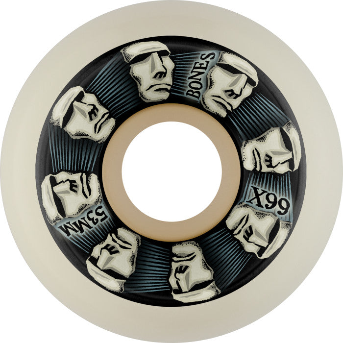 Bones Wheels X99 53mm V5 99a Head Rush