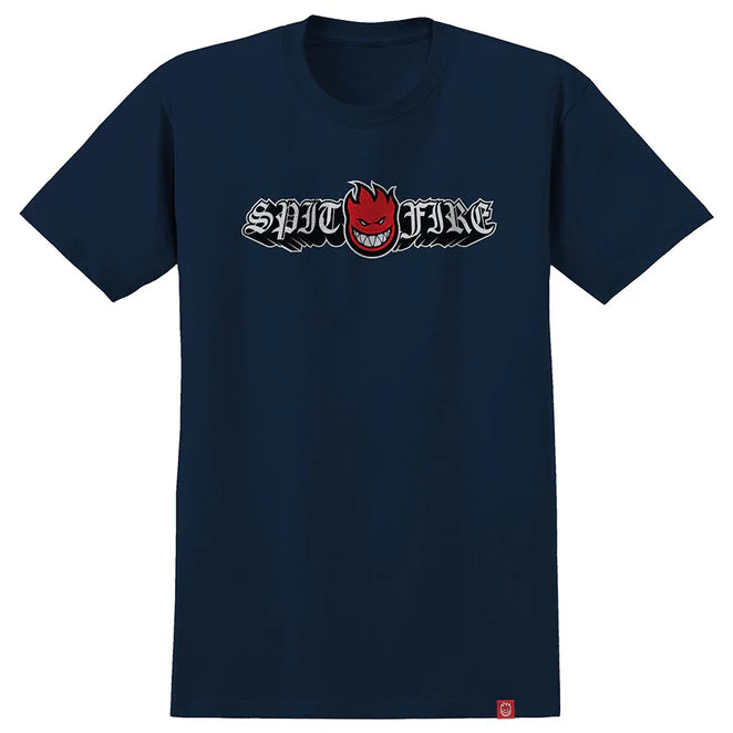 Spitfire T-Shirt Old E Drop Navy