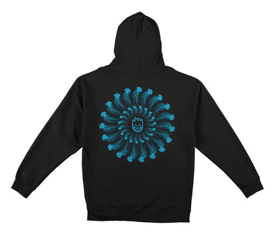 Spitfire Hoodie Atlantic Drift Jelly Fish Black