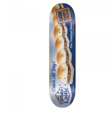DGK Deck White Castle Crave All Day 8.0 – Precision Skateshop