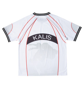 DC x Ben Jersey Shirt White/Black/Red