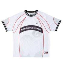Load image into Gallery viewer, DC x Ben Jersey Shirt White/Black/Red