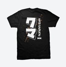 Load image into Gallery viewer, DGK Tee Afro Samurai Kuma Black