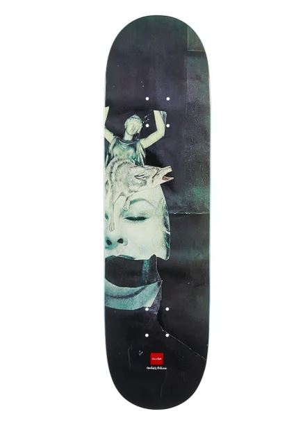 Chocolate Deck 8.375 Aikens Black and White