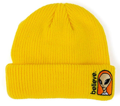 Alien Workshop Believe Beanie Yellow