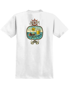 Anti Hero Tee Jalopi Tugboat White