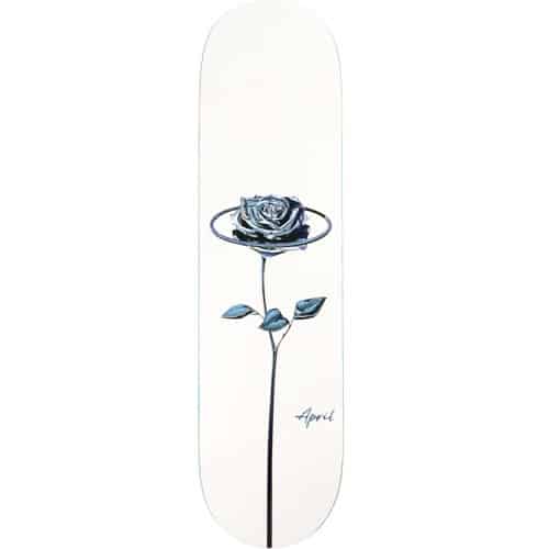 April Deck 8.0 Chrome Rose White