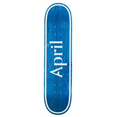 April Deck 7.25 Mini OG Logo Blue Invert